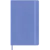 Moleskine Classic Notebook Large A5 Lined Hydrangea Blue Flexible Cover