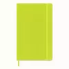 Moleskine Classic Notebook Large Lined Myrtle Green Flexible Cover A5