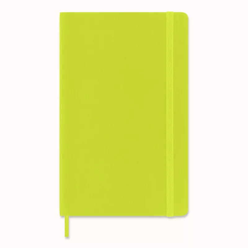 Moleskine Classic Notebook Large Lined Myrtle Green Flexible Cover A5