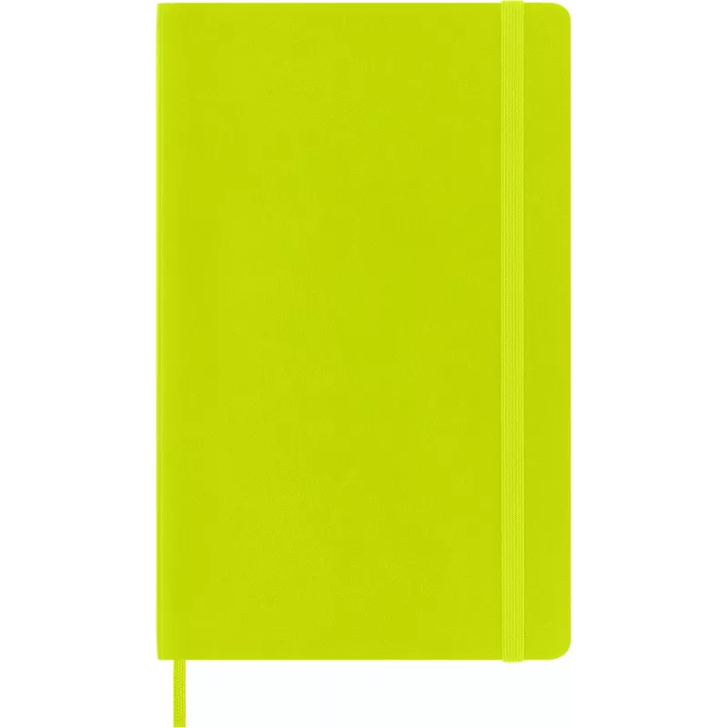 Moleskine Classic Notebook Large Lined Myrtle Green Flexible Cover A5