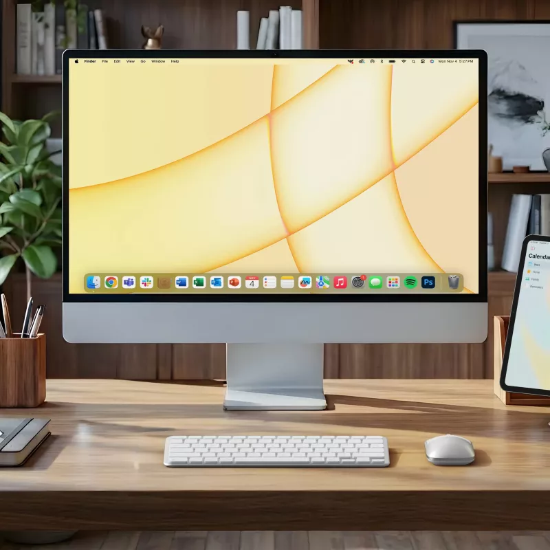 Satechi Slim EX1 Bluetooth klaviatūra trims įrenginiams su Mac/Windows režimo perjungimu (sidabrinė)