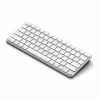 Satechi Slim EX1 Bluetooth klaviatūra trims įrenginiams su Mac/Windows režimo perjungimu (sidabrinė)