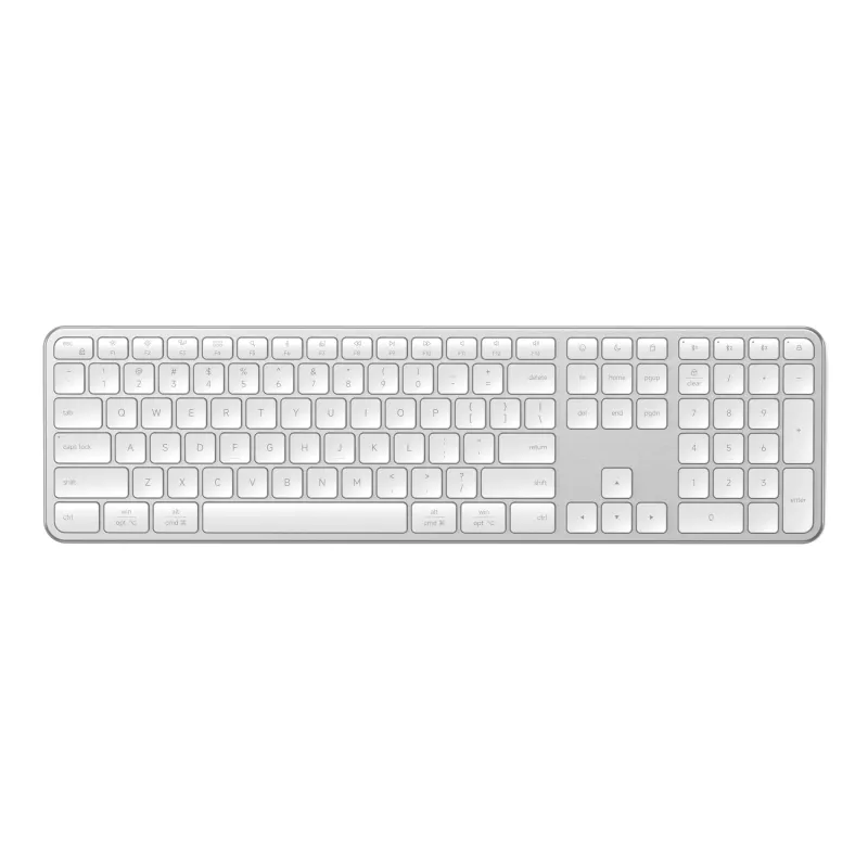 Satechi Slim EX3 Wireless Bluetooth Keyboard for Three Devices with Mac/Windows Mode Switch (Space Gray)