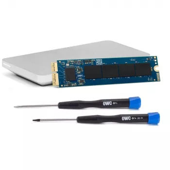 OWC Aura Pro X2 Gen4 1TB NVMe SSD Kit, skirtas „MacBook Air/Pro“ 2013+