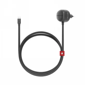 Twelve South PowerCord EU 30W USB-C sieninis įkroviklis su 1,2 m pinta laida (Slate)