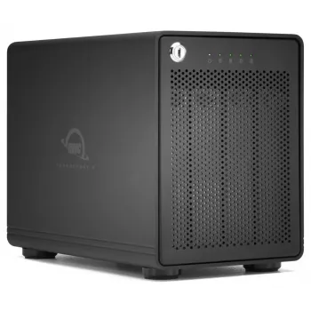 OWC ThunderBay 4 RAID – išorinis RAID korpusas, SATA, 40 Gb/s, USB, juodas