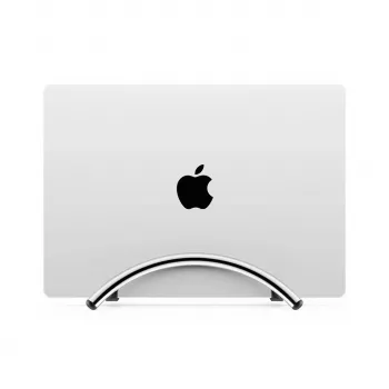 Twelve South BookArc Flex vertikalus stovas nešiojamam kompiuteriui, skirtas MacBook - chromuotas