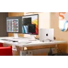 Twelve South BookArc Flex vertikalus stovas nešiojamam kompiuteriui, skirtas MacBook - chromuotas