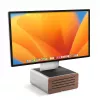 Twelve South HiRise Pro Monitor Stovas su Dėtuvėmis, skirta iMac / Studio Display, sidabrinis