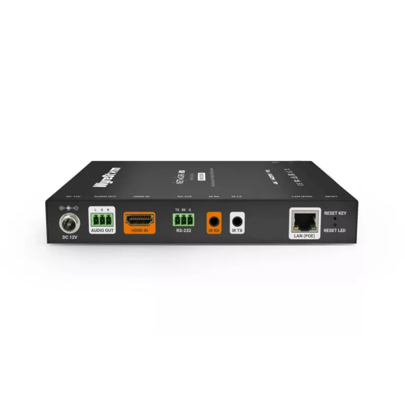 Wyrestorm NHD-120-TX AV over IP Encoder / Transmitter, 1 Channel, 4K UHD, H.264, H.265, AAC, LPCM, PoE