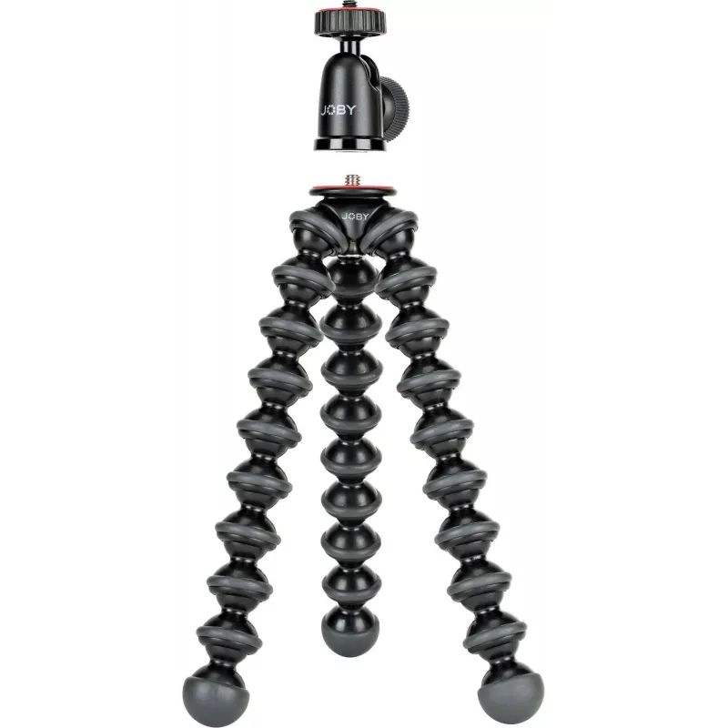 Joby GorillaPod 1K rinkinys, lankstus trikojis su rutuline galvute, juodas/pilkas