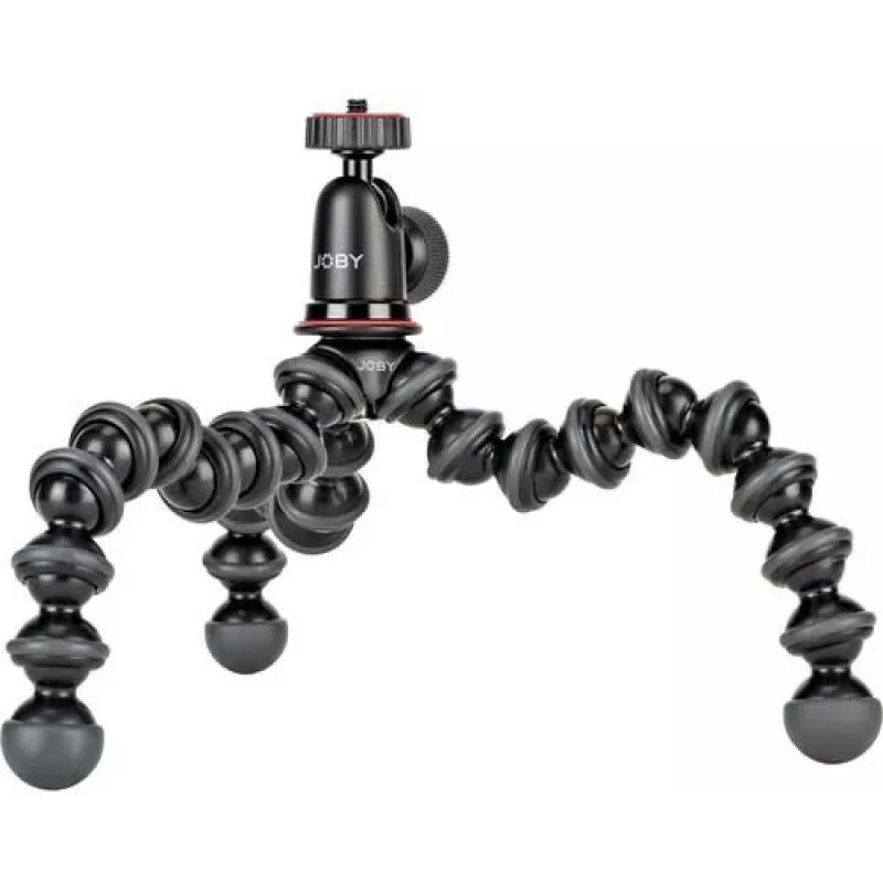 Joby GorillaPod 1K rinkinys, lankstus trikojis su rutuline galvute, juodas/pilkas