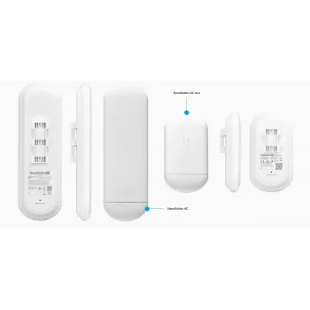 Ubiquiti NanoStation AC loco NS-5ACL – Belaidė bazinė stotis – AirMax ac – 5 GHz (5 vnt. paketas)