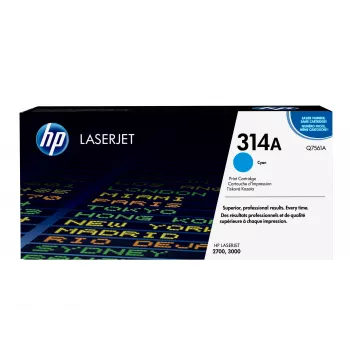 HP 314A Original Toner Cartridge Cyan Q7561A, skirta Color LaserJet 2700, 3000 serijai