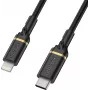 OtterBox Standard USB-C to Lightning kabelis 1m Black Shimmer MFi sertifikuotas 60W PD