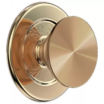 Popsockets Round Radial Gold Aluminum MagSafe Phone Grip & Stand Gold 807259