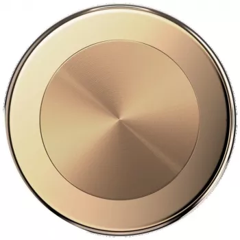 Popsockets Round Radial Gold Aluminum MagSafe Phone Grip & Stand Gold 807259