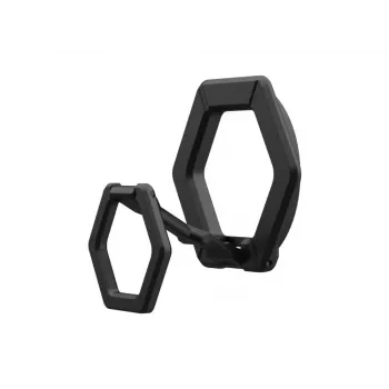 Urban Armor Gear Monarch Pro Dėklas, Skirtas Apple iPhone 15 Pro Max, Su Magnetiniu Žiediniu Stovu – Juodas
