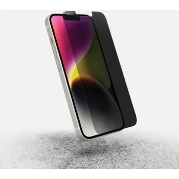OtterBox Premium Pro Glass Screen Protector su Antimikrobine ir Privatumo Filtru, skirta iPhone 13/14