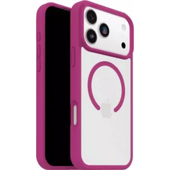 OtterBox React Series Back Cover for Apple iPhone 17 Pro Max - Pink Awakening (Clear) - MagSafe Compatible
