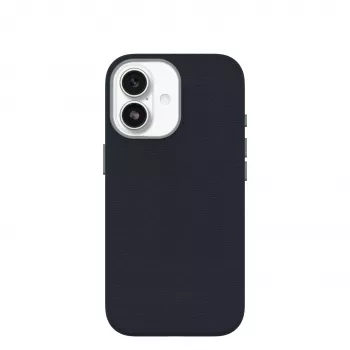 Dėklas OtterBox Symmetry Kaktusleder Camera Control, skirtas iPhone 17, Riverside Blue