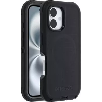 OtterBox Defender Series XT MagSafe Dėklas, skirta Apple iPhone 16 – Juoda
