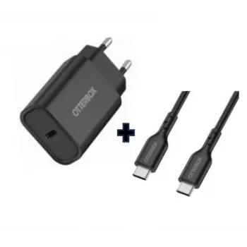OtterBox EU Wall Charger USB-C 30W su USB-C į USB-C kabeliu