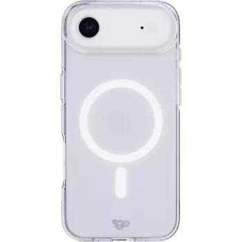Tech21 EvoClear Dėklas MagSafe, skirtas iPhone 17 Air, skaidrus