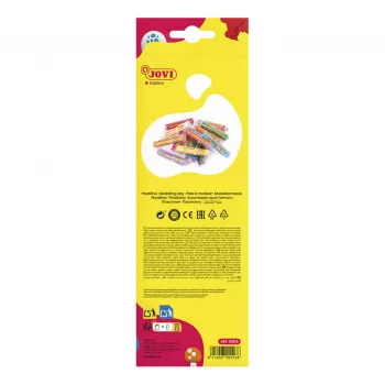 JOVI Plastilina Modeling Clay Assorted 15 Colors 15 g Each