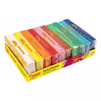 JOVI Plastilina Modelino molio rinkinys 10 spalvų po 150 g
