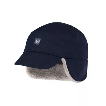 Buff Fall Line Cap - Navy Peak Cap