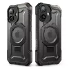 Supcase UB Grip Mag MagSafe dėklas, skirtas iPhone 17, juodas