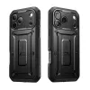 Supcase Unicorn Beetle Pro dėklas, skirtas iPhone 17 Pro, juodas