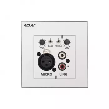 Kindermann WPaMIX-T sieninis skydelis XLR/RCA garsas/tūris/mikseris