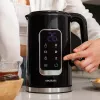 Cecotec ThermoSense 500 Touch elektrinis virdulys, 1,7 L, 2200 W, juodas