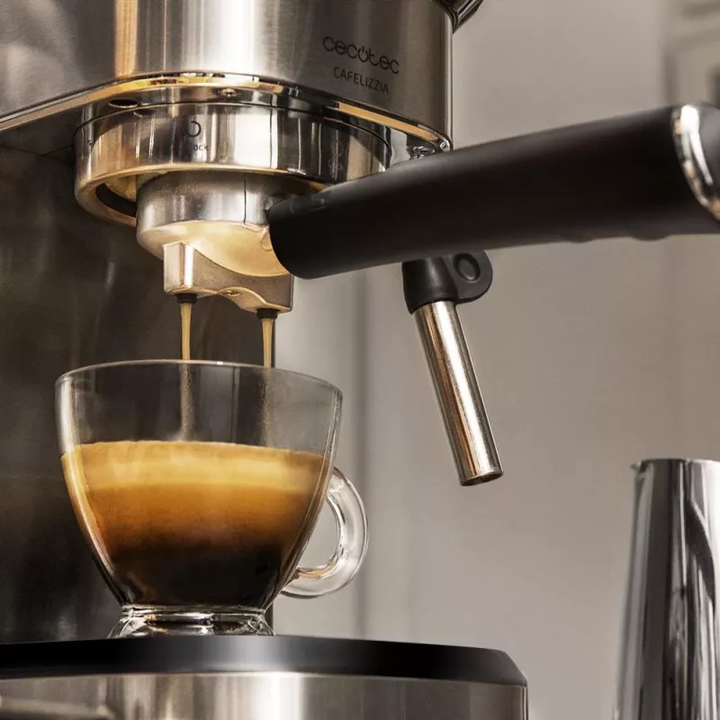 Cecotec Cafelizzia 790 Steel Semi-Automatic Espresso Machine, 20 bar, 1350 W, Stainless Steel