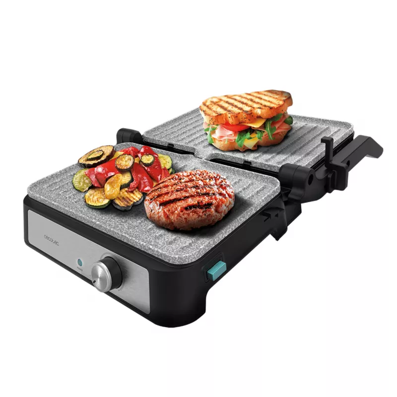 Cecotec Rock'n Grill 1500 Take&Clean Stone elektrinis grilis