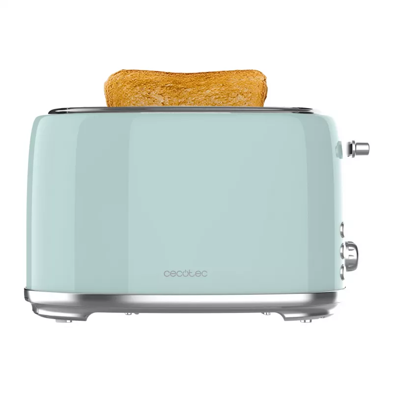 Cecotec Toast&Taste 1000 Retro Double Toaster Blue