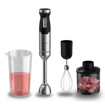 Cecotec Power Pulsar Cream&Crush rankinis blenderis, juodas
