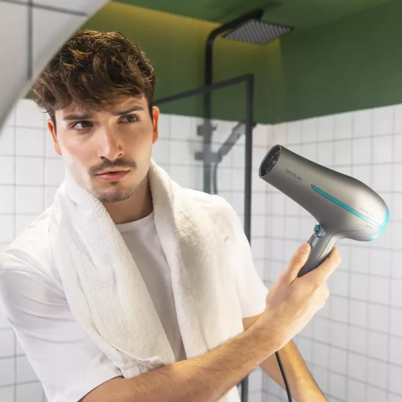 Cecotec Bamba IoniCare 5200 Aura Black plaukų džiovintuvas su jonais