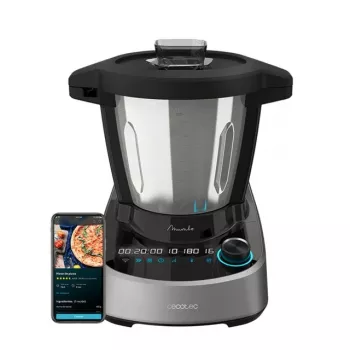 Cecotec Mambo 11090 Multifunkcinis virtuvės kombainas, 1700 W, 3,3 L, nerūdijantis plienas, Wi-Fi