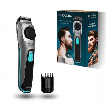 Cecotec PrecisionCare AllDrive Pro barzdos trimeris, 19 ilgio nustatymų 1–10 mm, 75 min. veikimo laikas