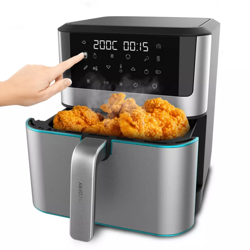Cecotec Cecofry Supreme 8000 orkaitė su oro cirkuliacija, sidabrinė