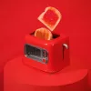 Cecotec RetroVision Red Toaster 850W 2 Slots