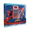KIDS 11-in-1 Spider-Man mokyklinis raštinės reikmenų rinkinys su penaline, spalvotais pieštukais, A5 sąsiuviniu ir kt.