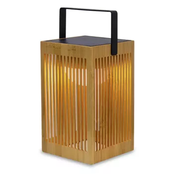 NEWGARDEN Okinawa Solar Recharge Lantern Bamboo