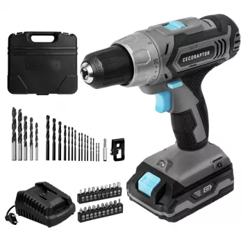 Akumuliatorinis gręžtuvas-suktuvas Cecotec Cecoraptor Perfect Drill 2020 Advance