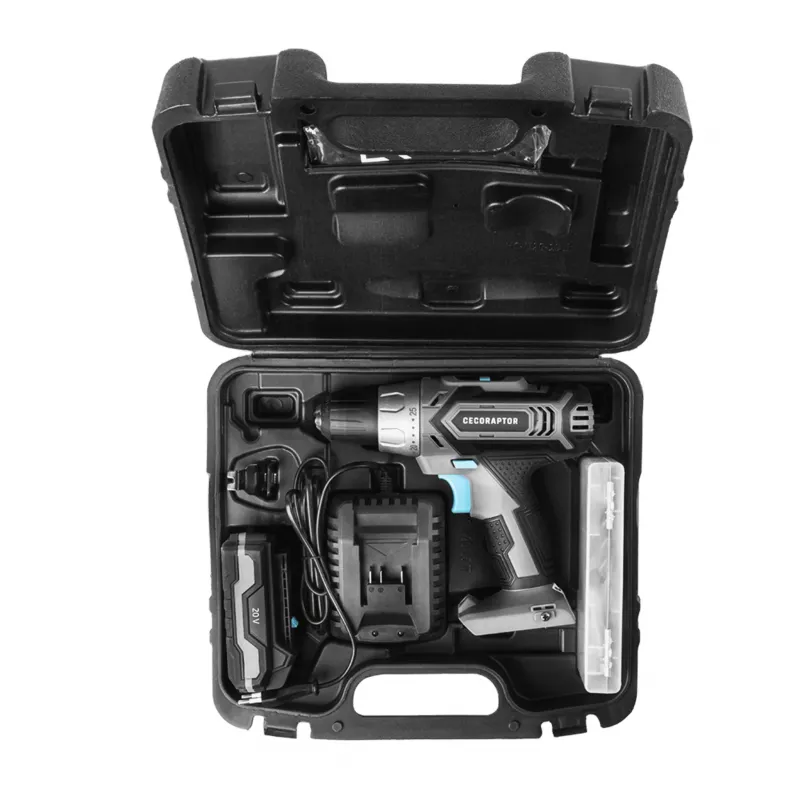 Akumuliatorinis gręžtuvas-suktuvas Cecotec Cecoraptor Perfect Drill 2020 Advance