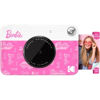KODAK Printomatic Barbie Edition Momentinė Skaitmeninė Kamera 5MP + 5 Lapai ZINK Nuotraukų Popieriaus Rožinė
