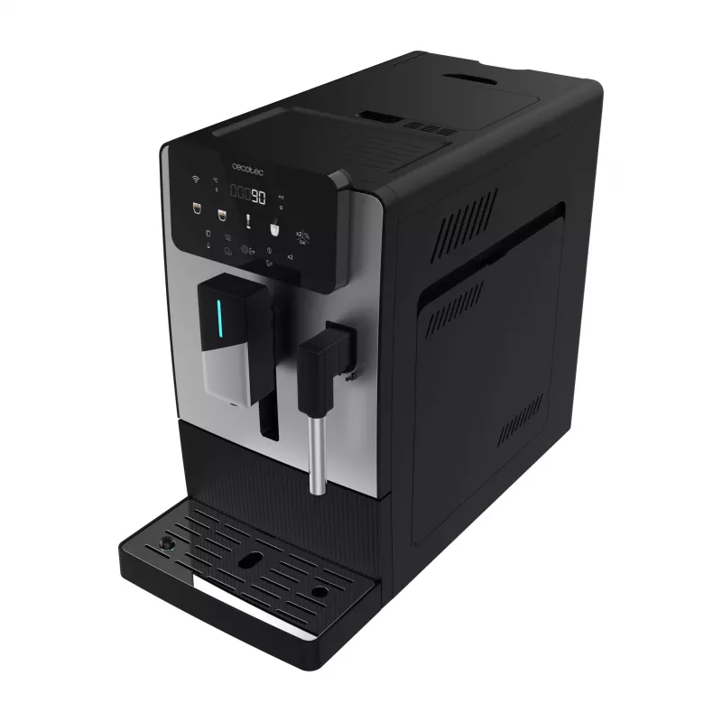 Cecotec Cremmaet Steam Pusiau automatinis espreso aparatas, 20 bar, 1100 W, 1,5 l, juodas/sidabrinis
